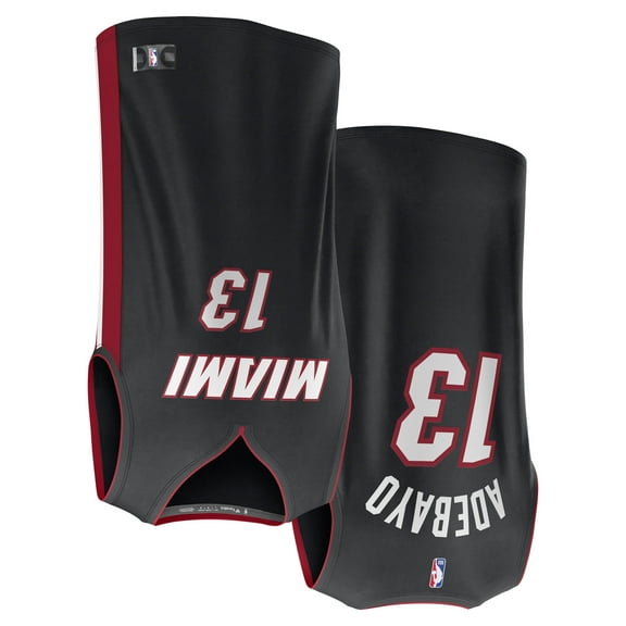 Youth Fanatics Bam Adebayo Black Miami Heat Fast Break Replica Player Jersey - Icon Edition