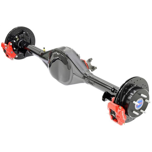 Fits 1967-1970 Ford Mustang Currie Enterprises Axle Complete Assembly CR-FM235TEBB On-Road Crate; 67-70 Mustang; 11 Inch Explorer Disc; 31 Spline; 3.50 Gear Ratio; Traction-Lok