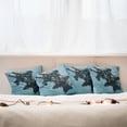 thumbnail image 3 of Ambesonne Fantasy Throw Pillow Cover 4 Pack, Sci Fi Alien Ship UFO, 24", Pale Blue Grey, 3 of 6
