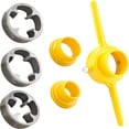 thumbnail image 4 of YFYHDS 6-piece Set Of Water Pipe Teeth Wrench Plastic Pipe Teeth Easy Threading Clearance Sales Today Deals Prime, 4 of 8