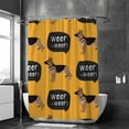 thumbnail image 2 of Coolnut Shower Curtain Set with Hooks Dog German Shepherd Polyester Waterproof Bath Curtain for Bathroom Bathtubs Decor 60 x 72 Inches, 2 of 6