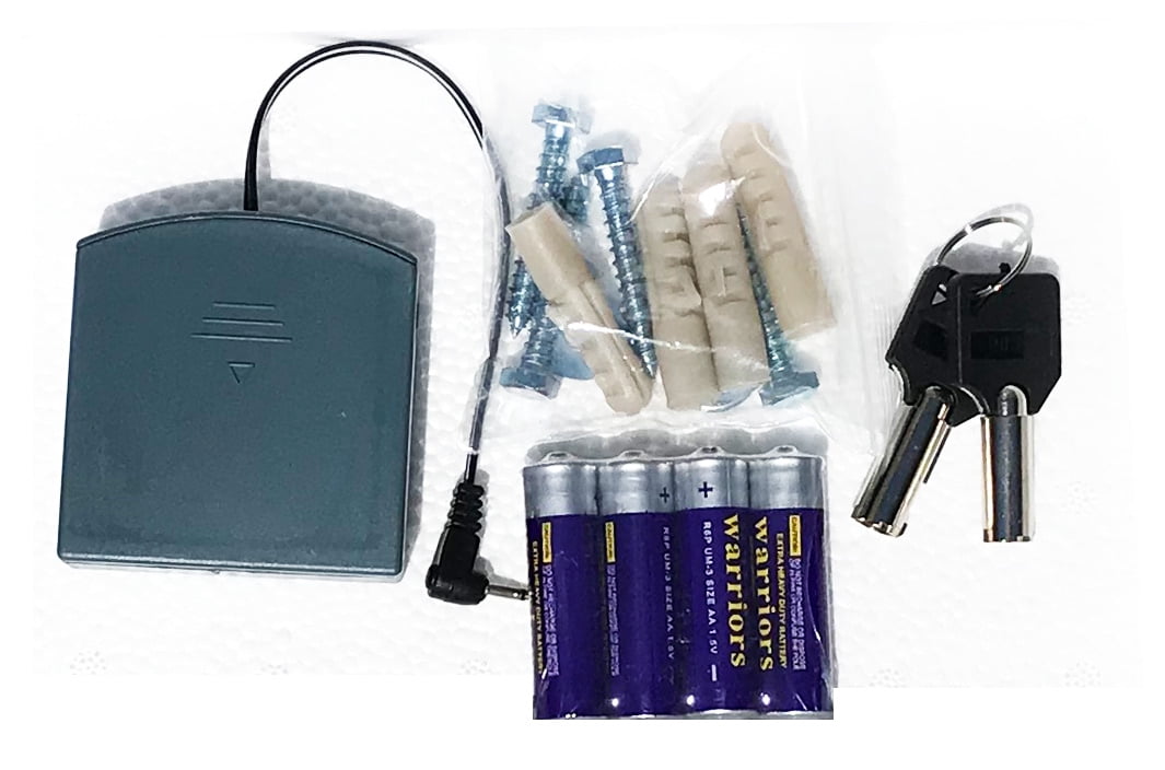 AbleHome Biometric Fingerprint Electronic Digital Safe Box for Cash Jewelry Gun and More