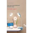 thumbnail image 5 of Luz LED con clip con portalápices, lámpara de escritorio, luz para niños con protección ocular, 3 colores ajustables para leer y trabajar (blanco), 5 of 5