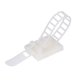 thumbnail image 1 of Clips de Cable Adhesivos Ajustables Blancos de 91x8mm Organizador de Cables para Cableado Eléctrico Paquete de 25, 1 of 5