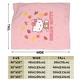 thumbnail image 2 of Hello Kitty Blanket, Super Soft Throw Blanket, Cozy Flannel Blankets For Boys Girls, Warm Blankets For Couch Sofa Bed, 80"X60", 2 of 9