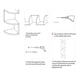 thumbnail image 4 of Corner Shelf Corner Punching-Free Corner Bookshelf Kitchen Triangle Cabinet Storage Rack, 4 of 5