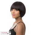 thumbnail image 3 of Avant Grade Bowl Cut Bob Style With Heat Resistant Synthetic Wig,Full Mix Off Black - Black Burgundy, 3 of 3
