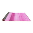 thumbnail image 2 of Ahgly Company Indoor Rectangle Solid Pink Modern Area Rugs, 8' x 12', 2 of 4