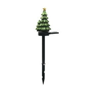 Coconahedy Christmas Tree LED Light, Solar Powered Outdoor Garden Yard Lamp Gift