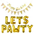 thumbnail image 4 of Pancarta de cumpleaños de perro, decoraciones para fiestas de cumpleaños de perros como telón de fondo, pancarta de fiesta con temática de perros, letrero de feliz cumpleaños con cara de perro para, 4 of 5