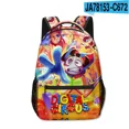 thumbnail image 1 of The Amazing Digital Circus Magical Digital Circus School Bag Students Start School Fashion Casual Backpack Cartoon Backpack, 1 of 5