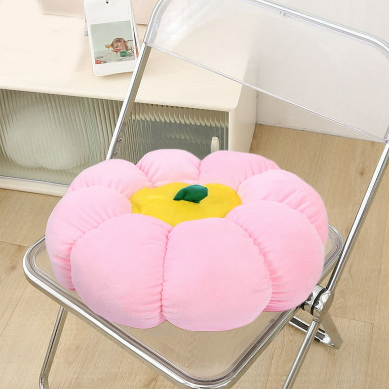 Flower Shaped Pillows, Meditation Floor Cushion for Adults, Cute