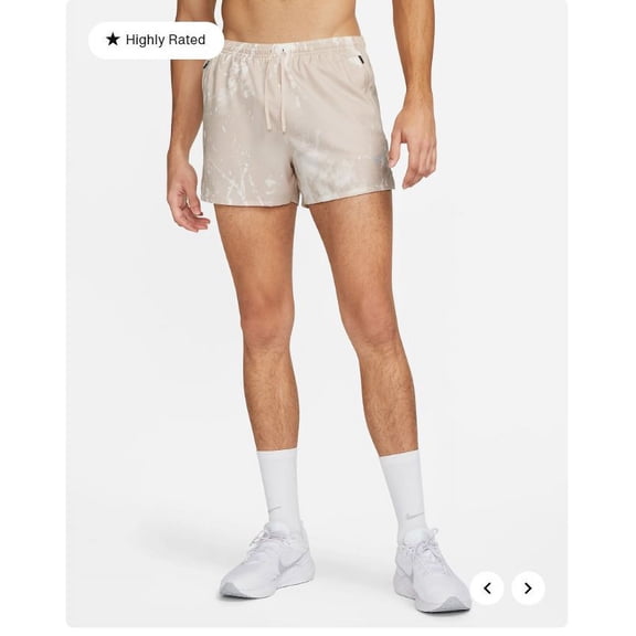 Nike Men's Dri-FIT Run Division Stride 4” Running Shorts Size XL