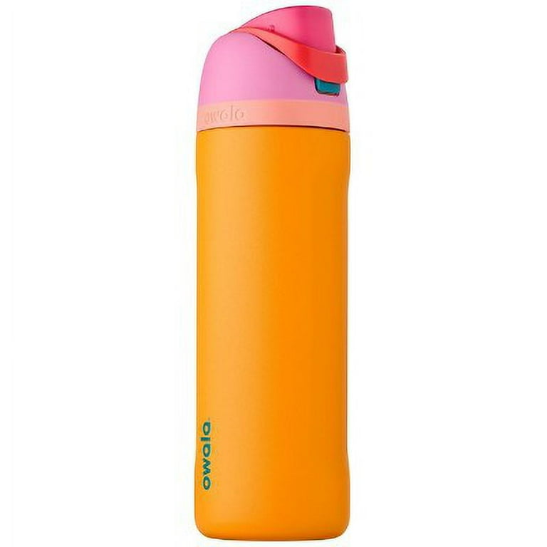 owala 水筒 24 oz (710 mL) ブラウン Owala】フリーシップステンレス- ダブルストロー フリップ蓋