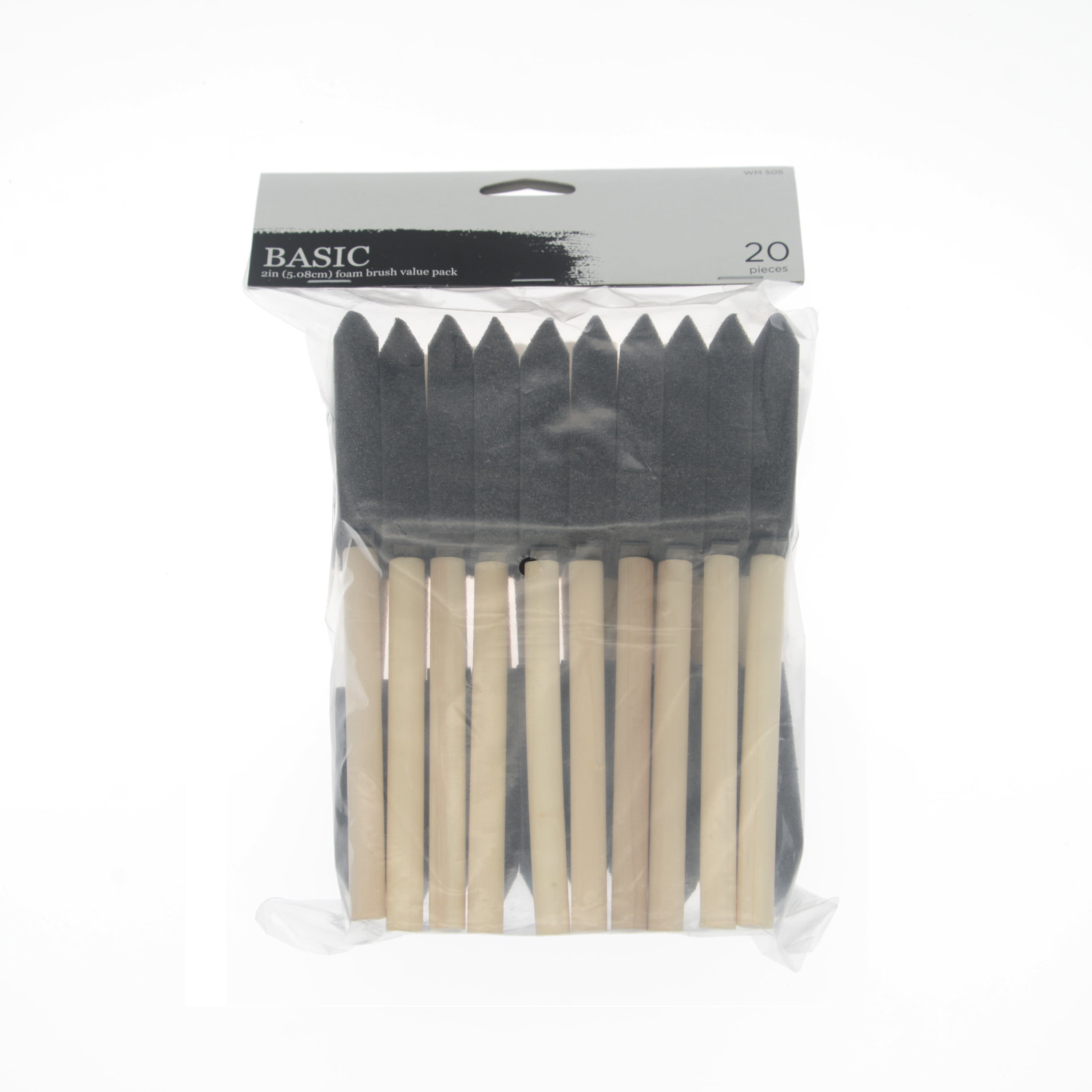 Unbrand Art Brush Set 2" Foam Brush, 20pcs Pack - Zhejiang G&F
