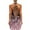 DT-Pink, variant on DailyTrove Women's Sequin Lace-Up Back Maxi Dress - Polyester Sparkly Party & Night Out Wear, Eye-Catching for Celebrations
