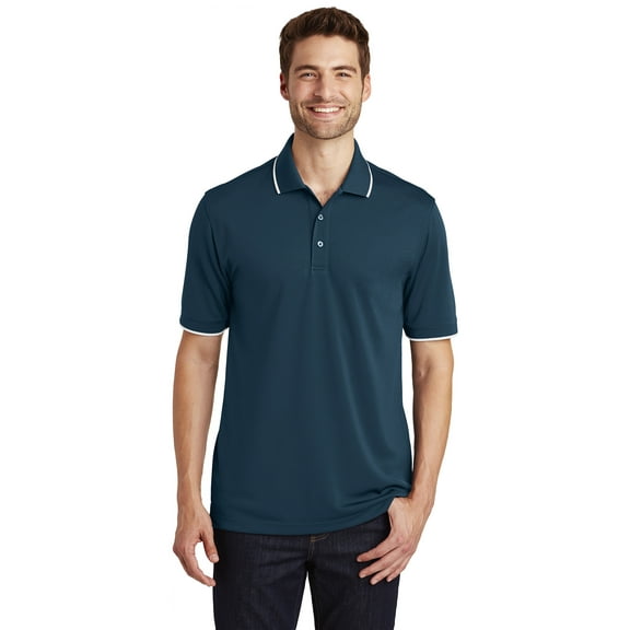 Port Authority® Dry Zone® UV Micro-Mesh Tipped Polo. K111
