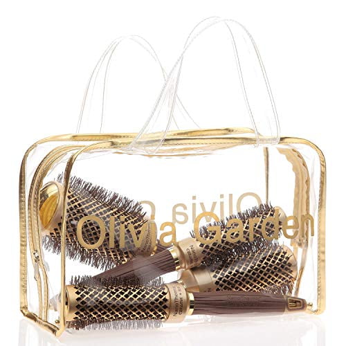 Olivia Garden NanoThermic Ceramic + Ion Round Thermal Hair Brush Kit