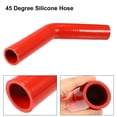 thumbnail image 4 of Unique Bargains 35mm 1.38" ID 45 Degree Elbow Silicone Reducer Hose Pipe Bend Turbo Water Intercooler Red, 4 of 6