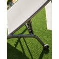 thumbnail image 4 of Naterial Camastro Reclinable de Textileno y Acero con Ruedas, Modelo Rivera, 4 of 11