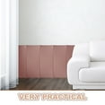 thumbnail image 3 of PBPBOX easy to padding Wall Sticker PVC Collision Protection Rectangular 1Pack, 3 of 8