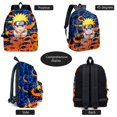 thumbnail image 4 of Mochila Naruto Mochilas Escolares Infantil Sasuke Escuela Bolsa Kakashi Estudiante Niños De Dibujos Animados Anime Mochila Niño Niña, 4 of 4