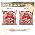 thumbnail image 6 of Valentines Gnome Pillow Cases18 x 18 Inch Valentine''s Day Love Forever Throw Pillow Covers Red Heart Cushion Cover Soft Decorative Pillow Cases for Anniversary Wedding Sofa Decor Set of 2, 6 of 6