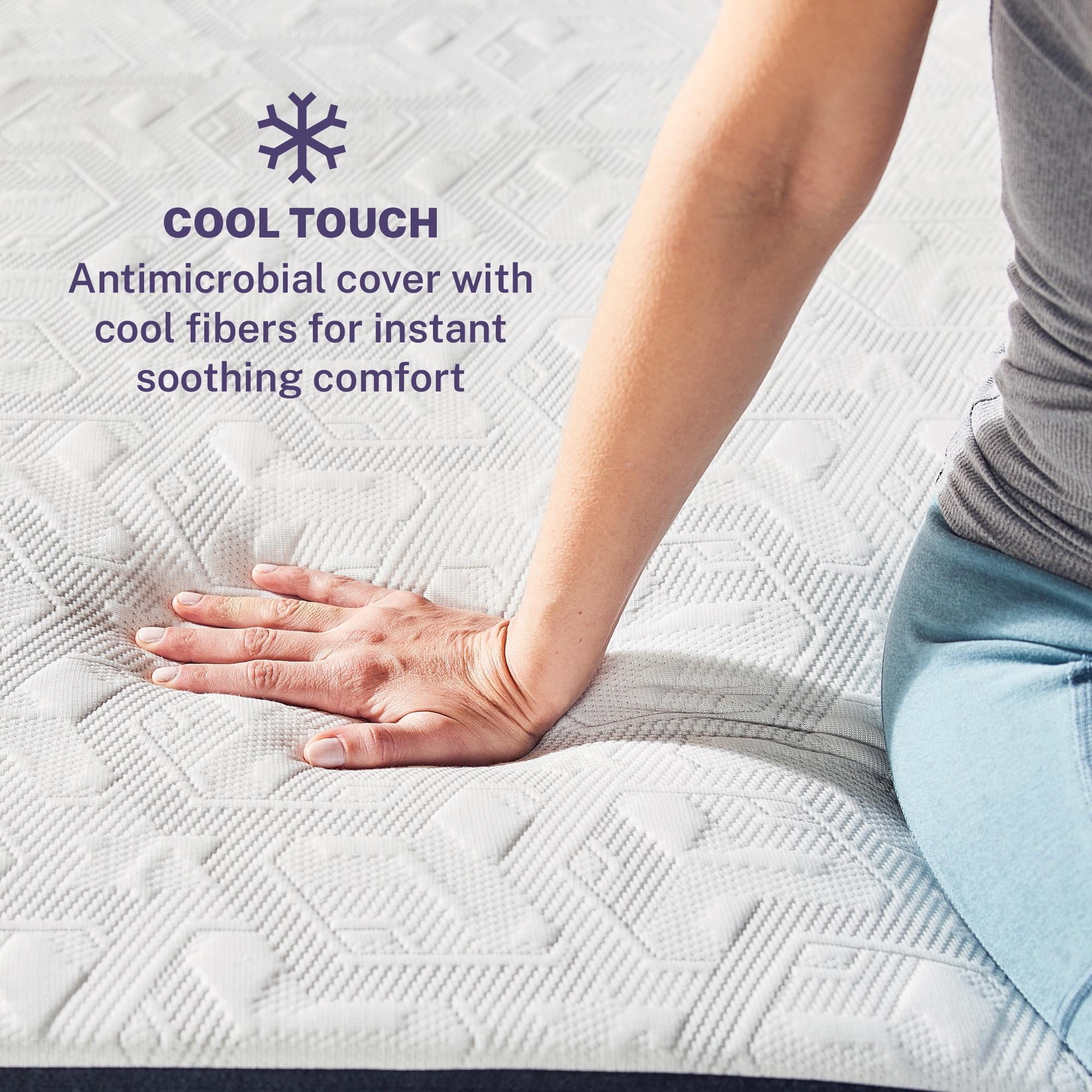 Sleep Innovations 8" Cooling Gel Memory Foam Mattress, King