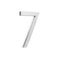 thumbnail image 4 of Montague Metal Products 6" Brushed Aluminum Floating or Flat Modern House Numbers 0-9 - 7, 4 of 6