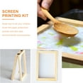 15 Pcs Wooden Paper Making Papermaking Mould Frame Screen Mesh Tool
