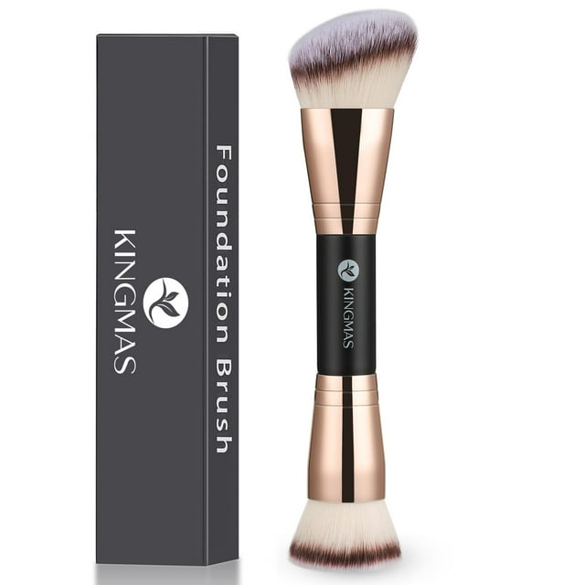 Brocha de maquillaje KINGMAS Foundation Premium Kabuki de doble punta