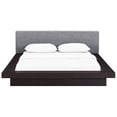 thumbnail image 5 of Modway Freja Queen Fabric Platform Bed in Cappuccino Gray, 5 of 7