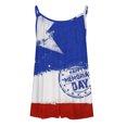 thumbnail image 4 of sovlvnd Independence Day Women's Plus Size Summer Sexy Solid Color Sleevesless Round Neck Over Size Top Tank Blouse Summer Casual Loose Comfy Tee Blouse Tank Tops S-2XL, Spring Savings!, 4 of 5