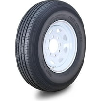 Winda Trailer Tire Wheel Assembly ST235/80R16 10-Ply E 124M 8 Lug on 6.5" PCD White Spoke Rim