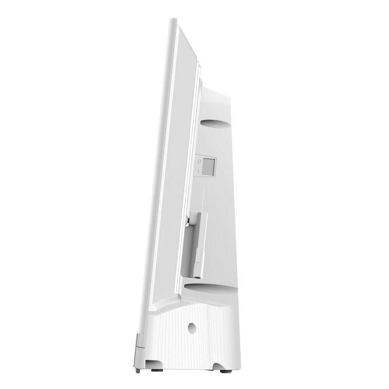 onn 32” 1080P FHD Tabletop Smart Roku TV - White, TVWTE36014318 display and camera view