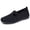 Black, variant on CAIXAI Walking Shoes for Women Orthopedic Dress Sneakers Women Classic Mesh Knitted Women Sock Sneakers Non- Sole Adjustable Upper Mary Jane Flats Women Hands Free Barefoot Shoe