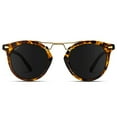 thumbnail image 3 of WearMe Pro - Lunettes de Soleil Rétro Vintage Rondes Polarisées pour Femmes à Monture Métallique, 3 of 3