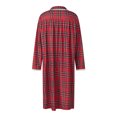 thumbnail image 2 of Svuitmsl Christmas Family Pajamas Matching Set Long Sleeve Top with Pants Plaid Sleepwear Loungewear, 2 of 6