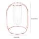 thumbnail image 1 of Carnaval de San Valentín Maceta de Planta hidropónica, florero de Vidrio de Buena decoración, Durabilidad para la Oficina de Bodas en casa(Rose Gold) Unbranded 3111200028812, 1 of 7