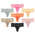 thumbnail image 2 of Alyce Intimates Women’s Lace Bikini Underwear Set Brights, M, 7 Pack, 2 of 10