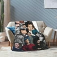 thumbnail image 4 of Blanket Chris Evans Soft and Comfortable Wool Fleece Throw Blankets Gift for Home Decoration Sofa Office car Camping Yoga Travel Home Decoration Cozy Plush Beach, 4 of 5