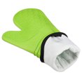 thumbnail image 3 of par de manoplas suaves antideslizantes para horno, resistentes al calor hasta 500 grados, para cocinar en la cocina, barbacoas, microondas, protegen las manos de las superficies calientes. Zhivalor 2033522-2, 3 of 4