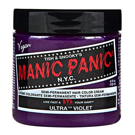 Ultra Violet Purple Manic Panic 4 Oz Hair Dye Walmart Com