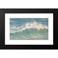 thumbnail image 2 of Walter Crane 14x10 Black Modern Framed Museum Art Print Titled - Neptune's Horses, 2 of 5