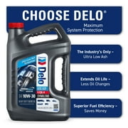 Chevron Delo 600 ADF 10W30 Heavy Duty Diesel Motor Oil, 1 Gallon
