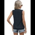 thumbnail image 3 of Chaleco Sin Mangas para Mujer, Negro, Talla XXL, 3 of 7