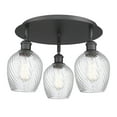 thumbnail image 2 of Innovations Lighting - Salina - 3 Light Flush Mount In Industrial Style-9.5, 2 of 5