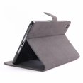 thumbnail image 2 of Dteck For Apple Mini1/mini2/mini3 Luxury Leather Stand Flip Card Slots Wallet Smart Case Cover Gray, 2 of 4