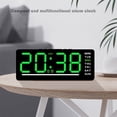 thumbnail image 3 of Multifunction LED Digital Alarm Clock with Temperature Display​​ - ​​Auto-DST Adjustment & Dual Power (USB/Battery)​​ | ​​Adjustable Brightness Night Light​​ for Bedroom/Office, 3 of 6