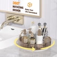 thumbnail image 1 of Perfume 1-Tier Rotate Bathroom Counter Organizer, Countertop Perfume Tray And Vanity Organizer,Corner Makeup Storage, Organizer Countertop For Dresser，Spice Rack, 1 of 4